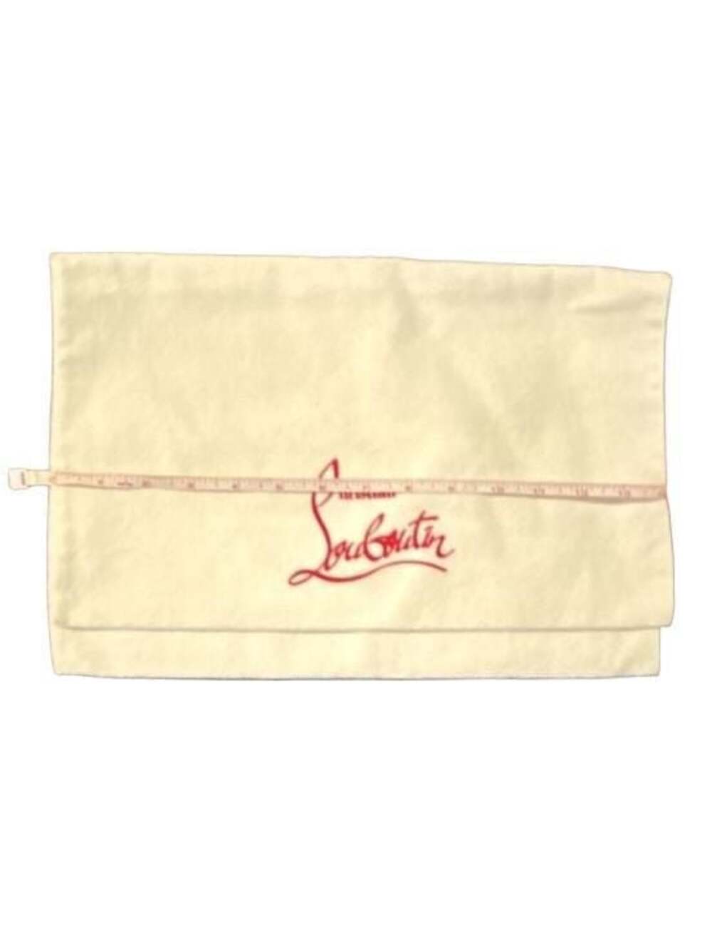 Christian Louboutin Off-White Dust Bag Pouch
